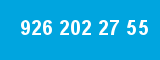 926 202 27 55
